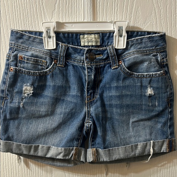 Aeropostale Pants - Aeropostale Women's Blue Denim Shorts